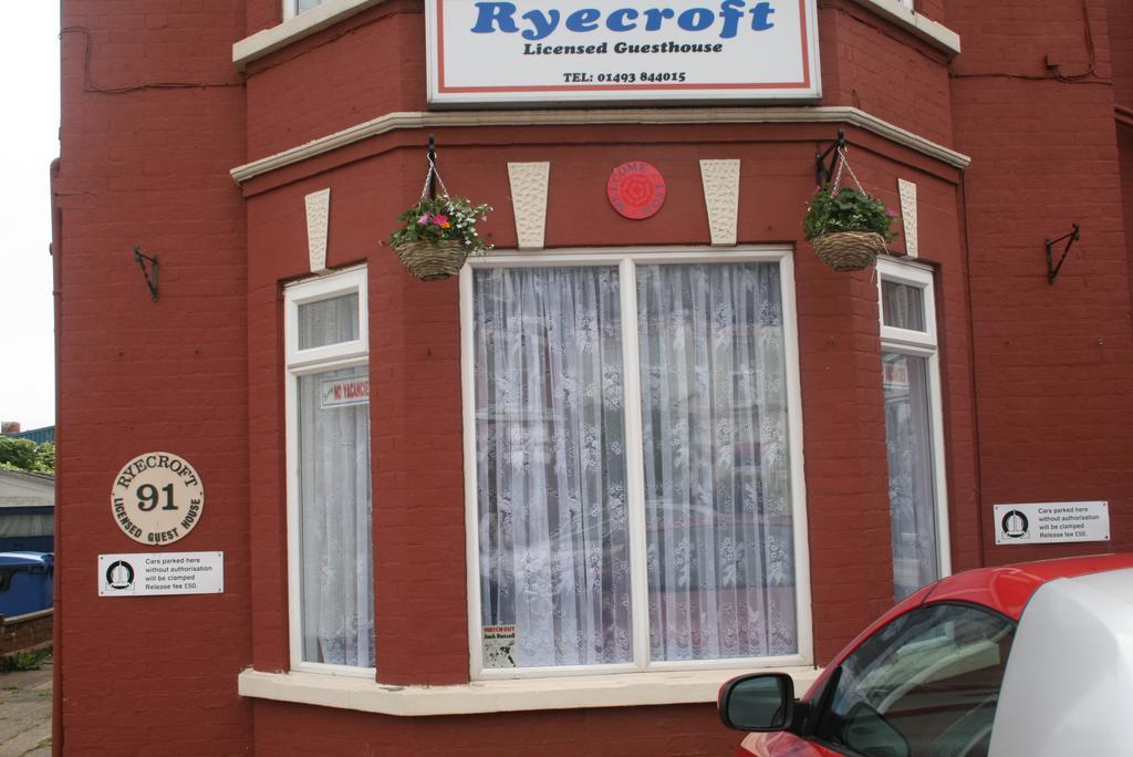 Hotel The Ryecroft à Great Yarmouth Extérieur photo